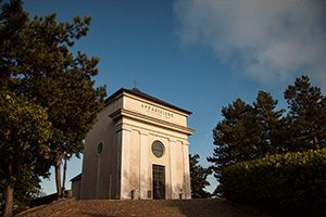 Cappella prima apparizione del Santuario della Madonna della Guardia di Genova